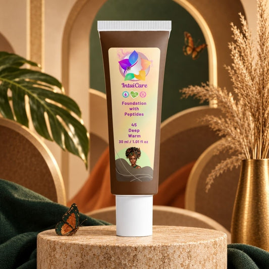 45 | IntuiCare Foundation with Peptides | 45 Deep Warm - #variant_color# - #variant_size# - #variant_option#