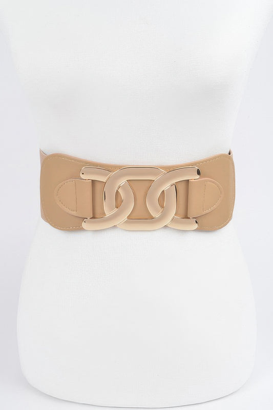 Metal Buckle Elastic Belt - Meta Description