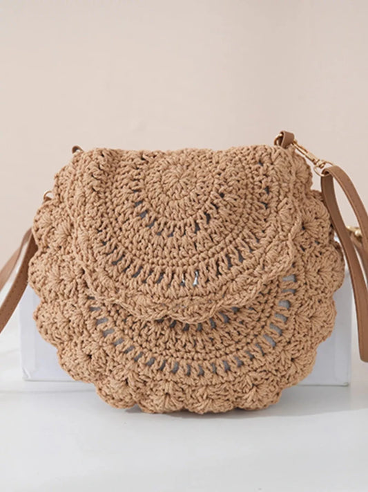 Boho Crochet Crossbody Bag - variant_color - variant_size - variant_option