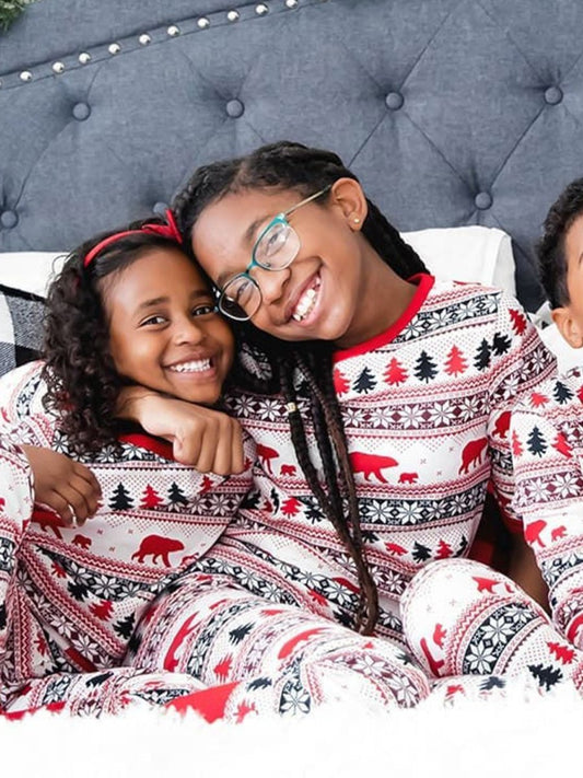 Children's Nordic Winter | Christmas Pajama-Lounging Set | 4T -11 - #variant_color# - #variant_size# - #variant_option#