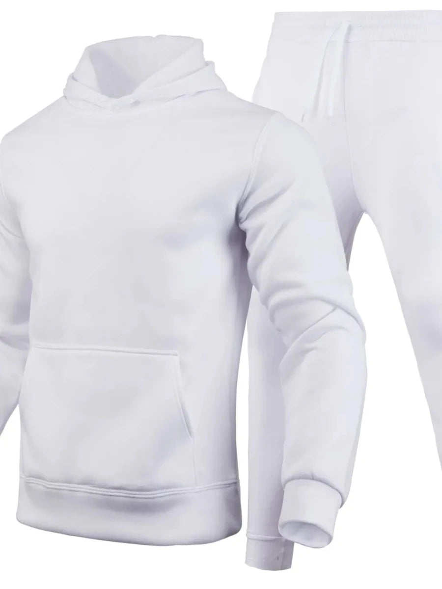 Men's Full Size Long Sleeve Hoodie and Pants Set Plus Size - variant_color - variant_size - variant_option