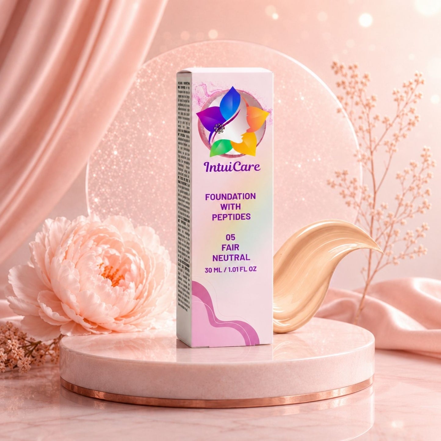 IntuiCare Foundation with Peptides, 05 Fair Neutral