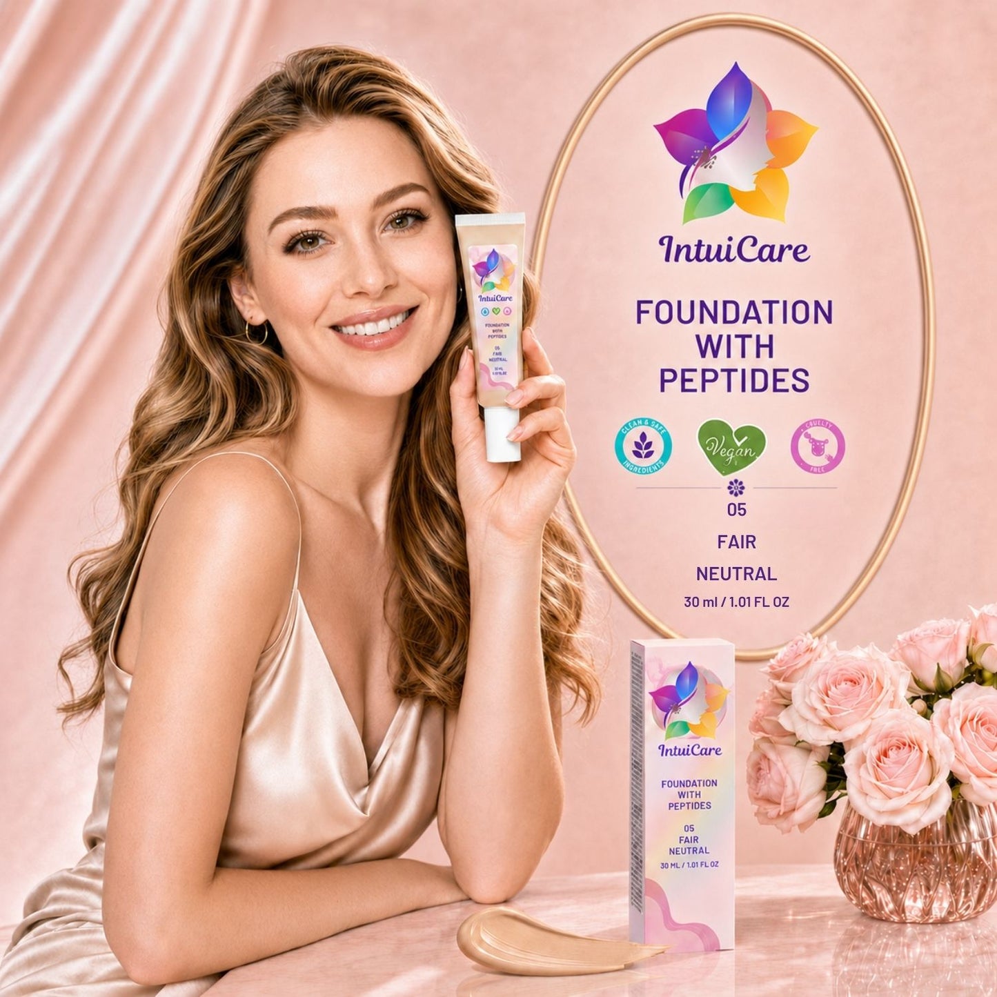 IntuiCare Foundation with Peptides, 05 Fair Neutral