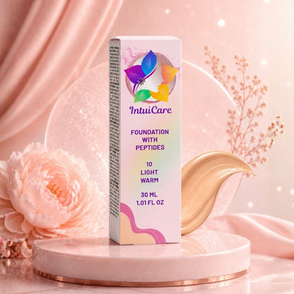 IntuiCare Foundation with Peptides, 10 Light Warm