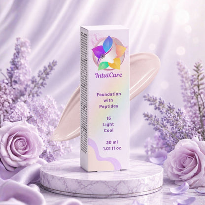 IntuiCare Foundation with Peptides, 15 Light Cool