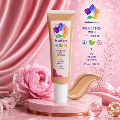 IntuiCare Foundation with Peptides, 20 Medium Neutral