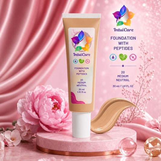IntuiCare Foundation with Peptides, 20 Medium Neutral