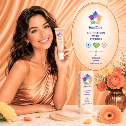 IntuiCare Foundation with Peptides,  25 Medium Warm