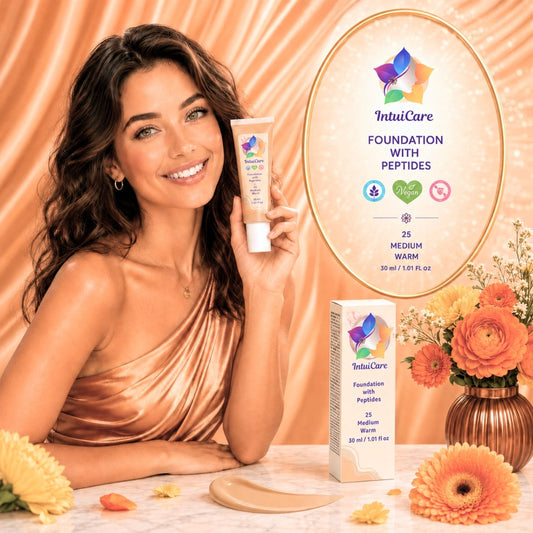 IntuiCare Foundation with Peptides,  25 Medium Warm