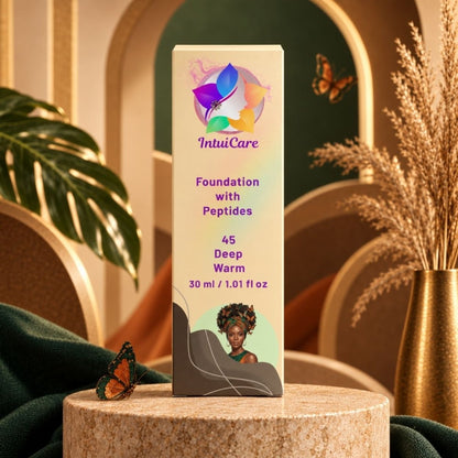 45 | IntuiCare Foundation with Peptides | 45 Deep Warm - #variant_color# - #variant_size# - #variant_option#