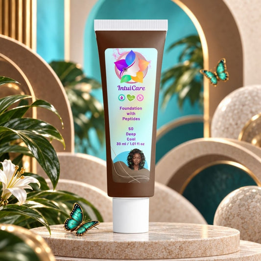50 | IntuiCare Foundation with Peptides | 50 Deep Cool - #variant_color# - #variant_size# - #variant_option#