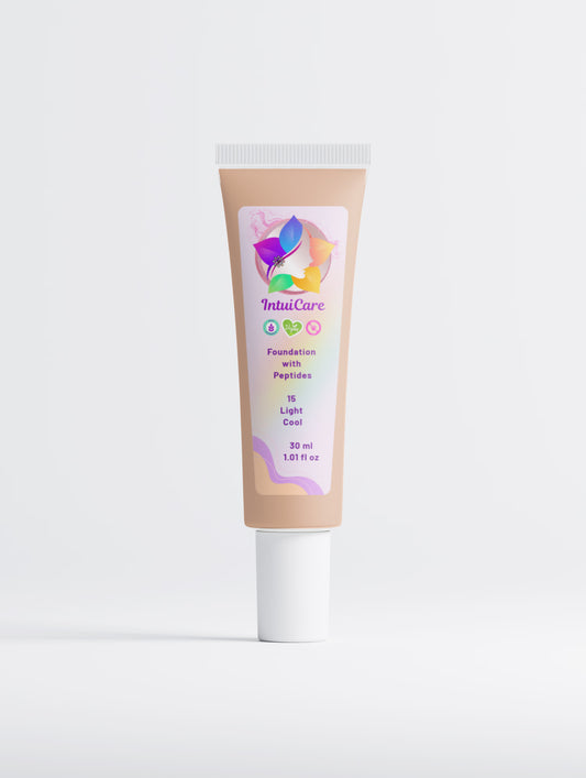 IntuiCare Foundation with Peptides, 15 Light Cool