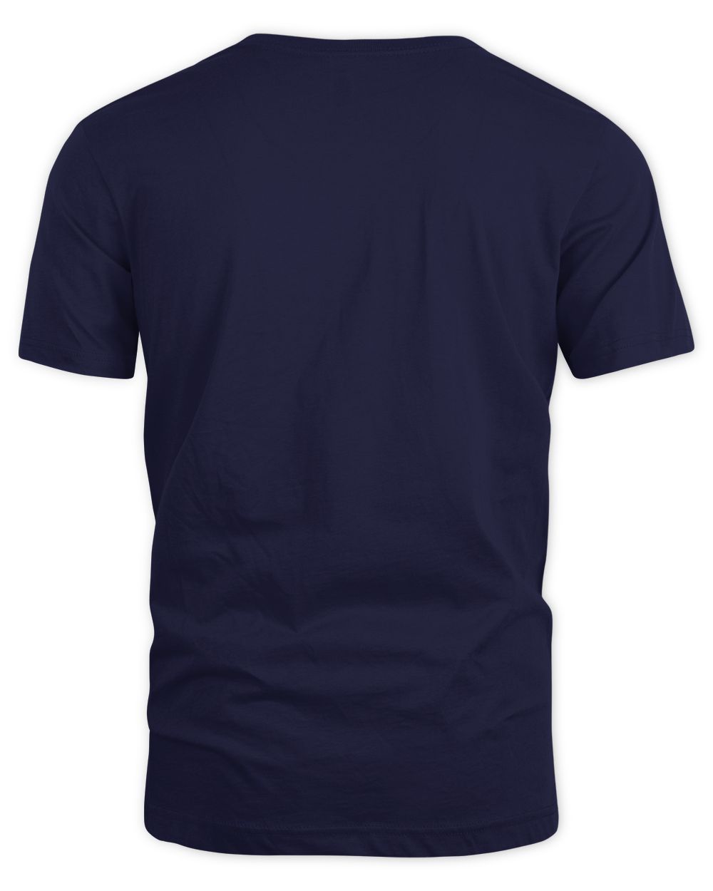 Navy Blue shirt back view plain