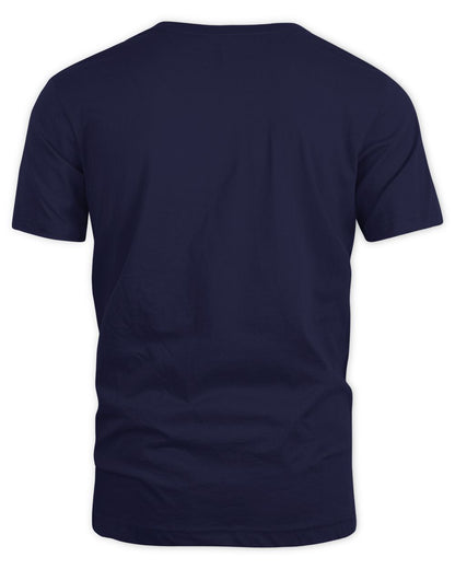Navy Blue shirt back view plain