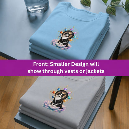 Inner Harmony Ambassador | Lotus Cats Collection | Cat Premium Graphic Tee | Unisex