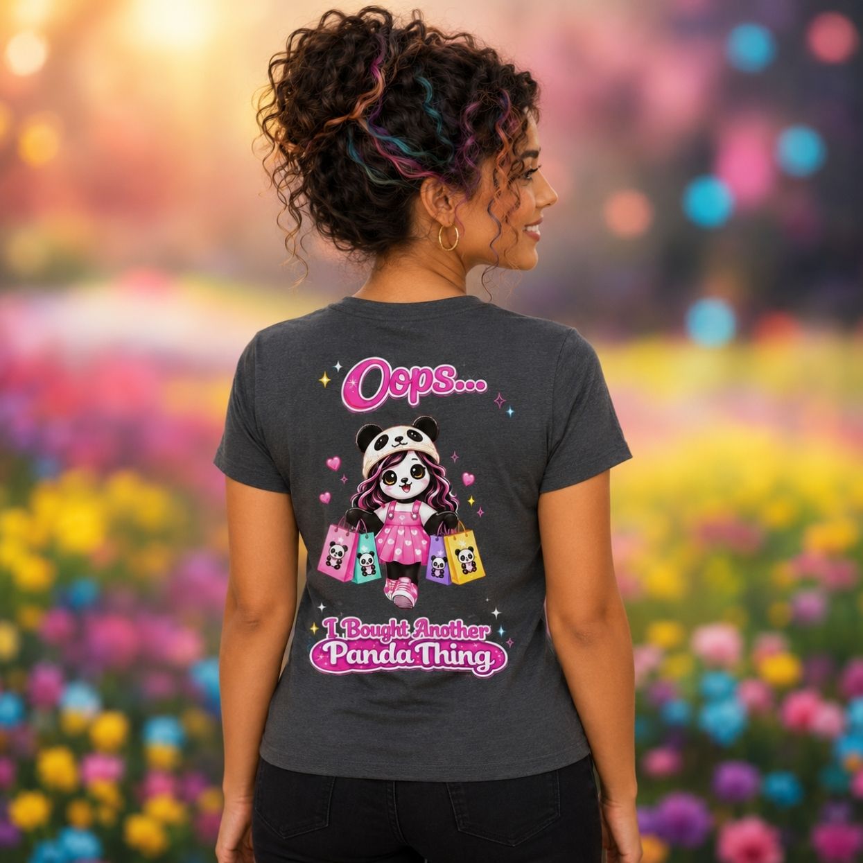 Oops! I bought Another Panda Thing | IntuiPanda Collection | Women's T-Shirt