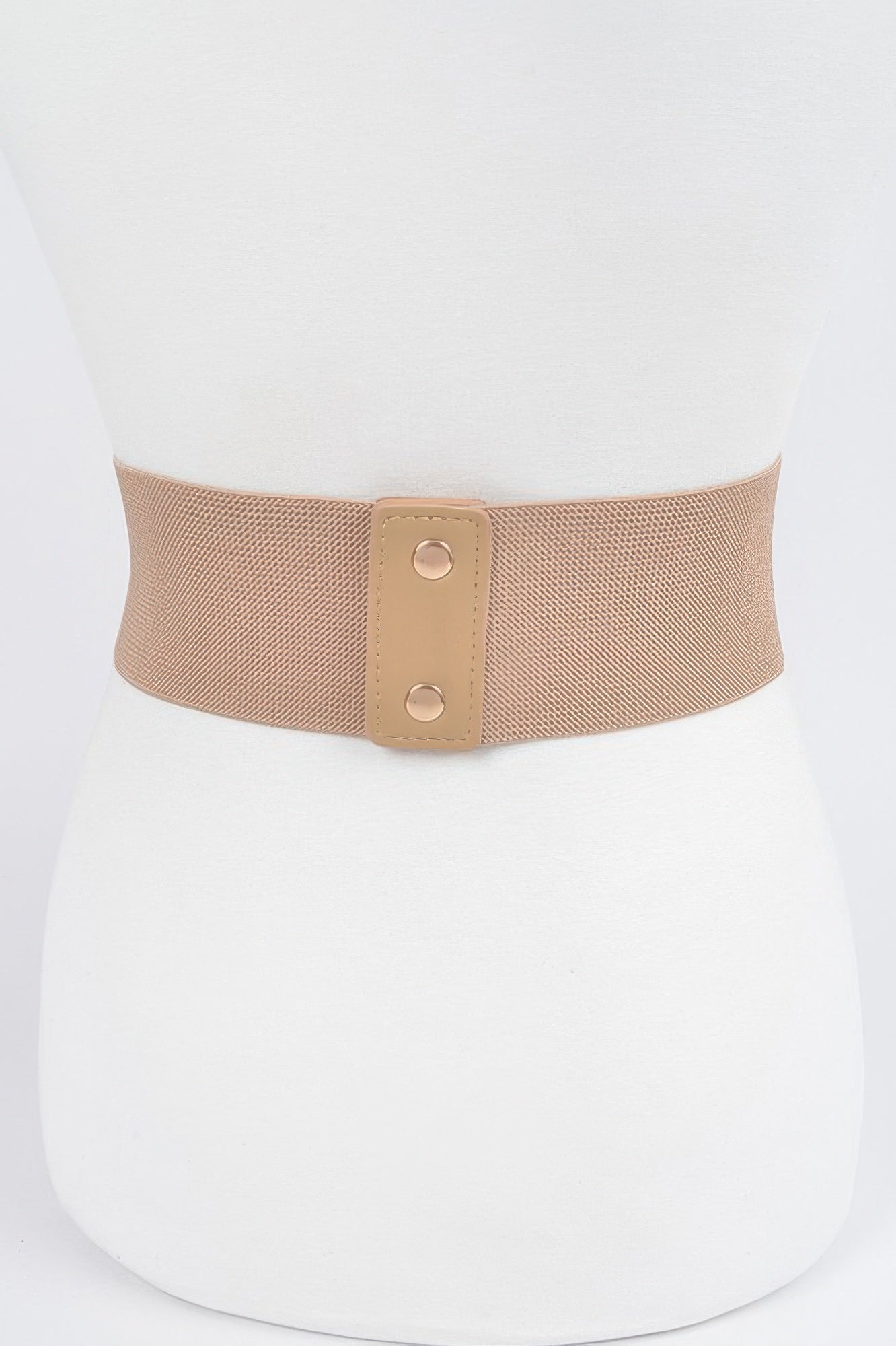 Metal Buckle Elastic Belt - Meta Description