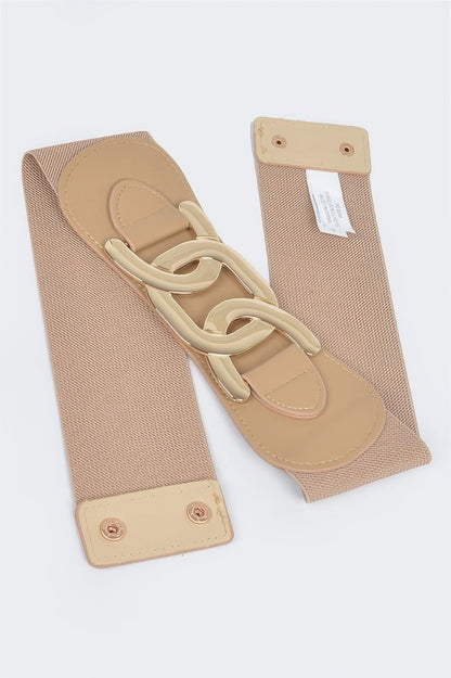 Metal Buckle Elastic Belt - Meta Description