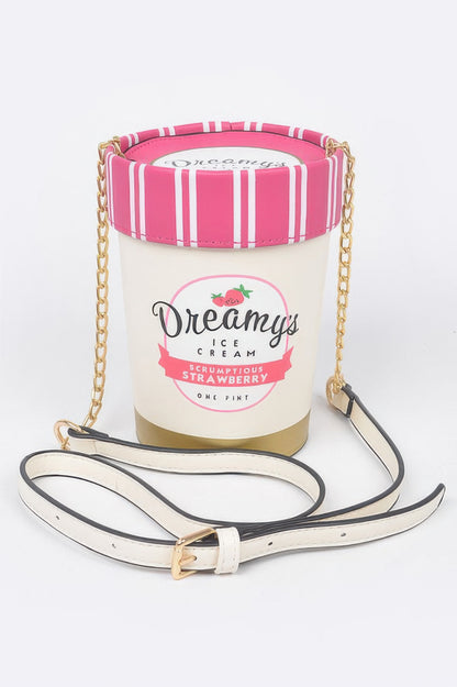 Ice Cream Box Clutch - Meta Description