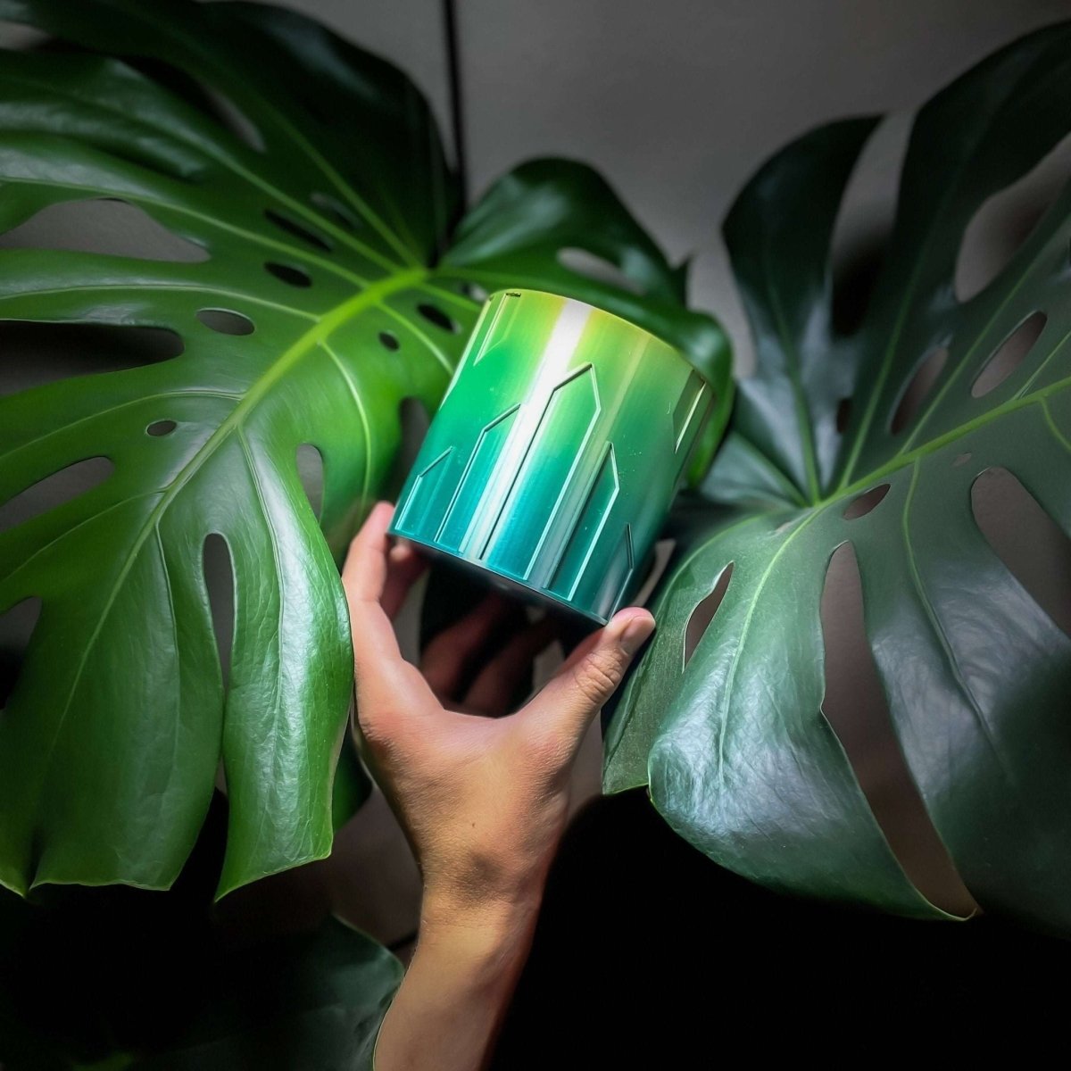 Art Deco Tower Planter - variant_color - variant_size - variant_option