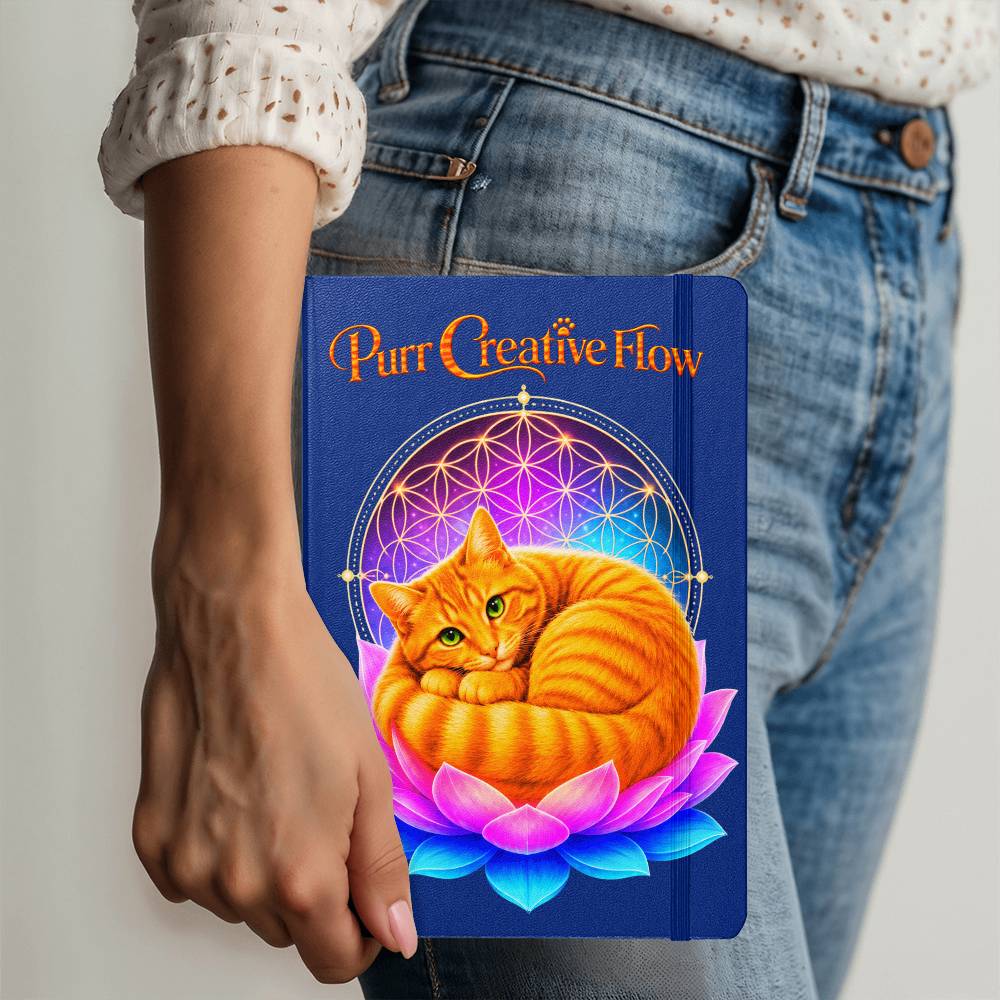 Purr Creative Flow | Lotus Cat Collection | Ambassador Bound Journal
