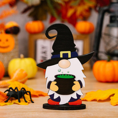 Assorted 2-Piece Halloween Gnome Ornaments - variant_color - variant_size - variant_option