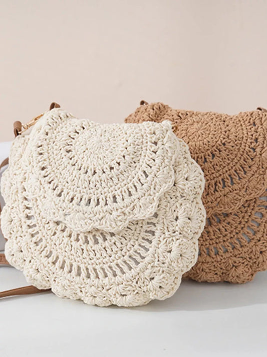 Boho Crochet Crossbody Bag - variant_color - variant_size - variant_option