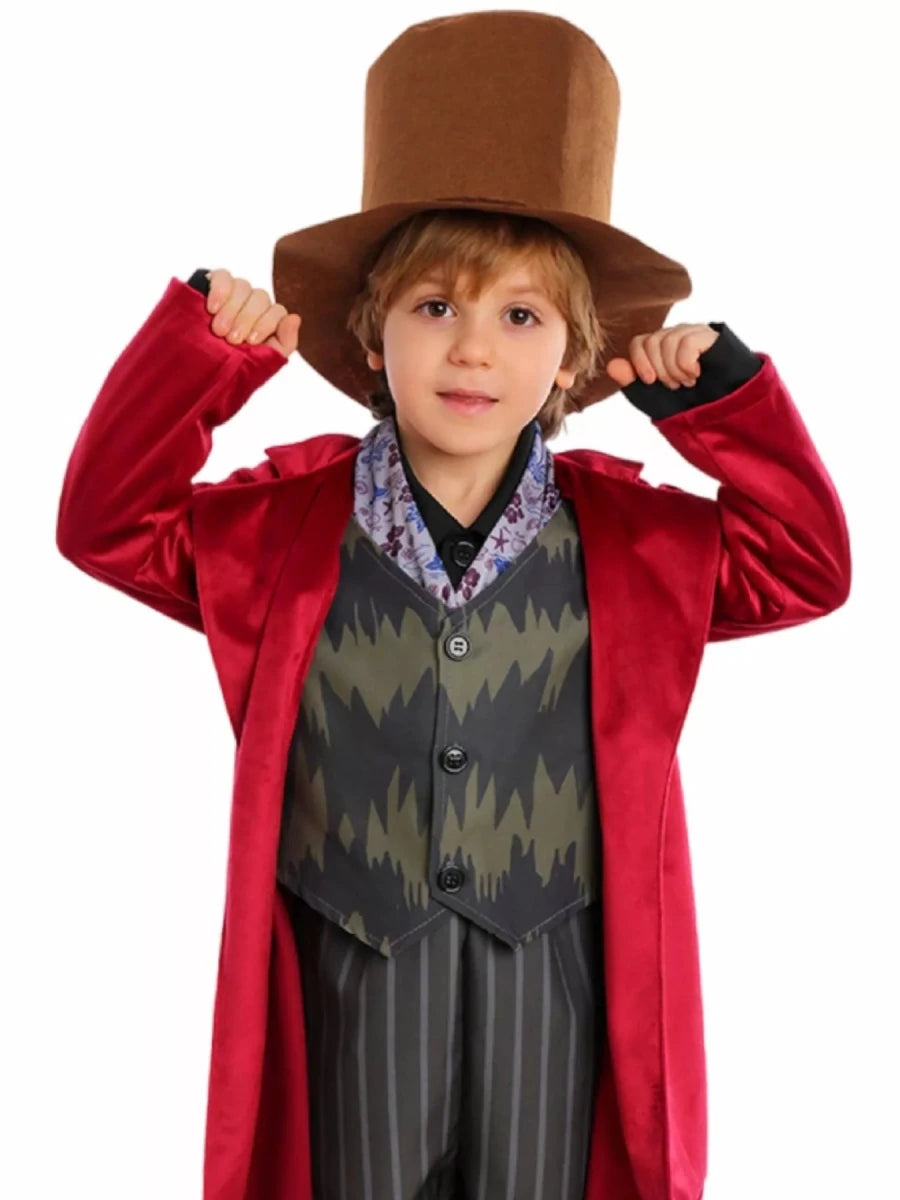 Children's Charlie and the Chocolate Factory Costume Set - variant_color - variant_size - variant_option