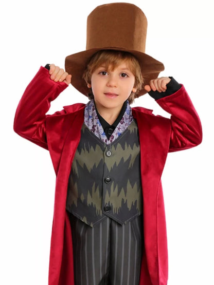 Children's Charlie and the Chocolate Factory Costume Set - variant_color - variant_size - variant_option
