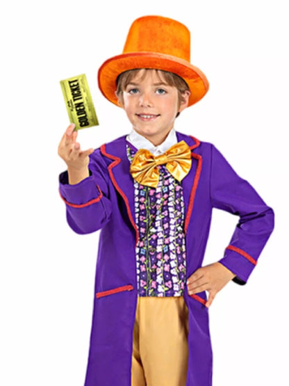 Children's Charlie and the Chocolate Factory Costume Set - variant_color - variant_size - variant_option