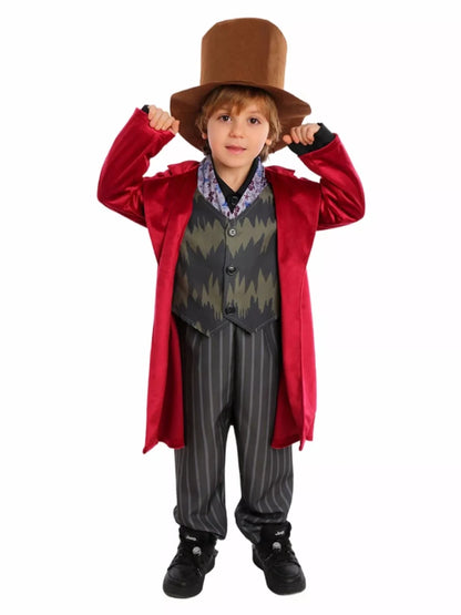 Children's Charlie and the Chocolate Factory Costume Set - variant_color - variant_size - variant_option