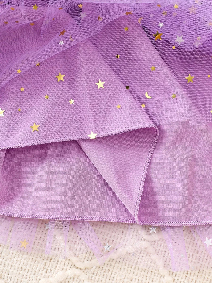 Children's Halloween 'BOO Crew' Ghost Graphic Tulle Tutu Dress | 6M-4Y - variant_color - variant_size - variant_option