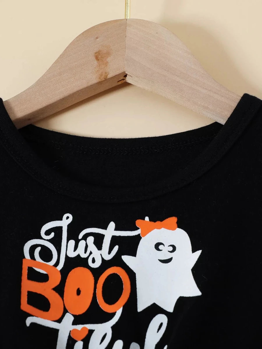 Children's Halloween Ghost Dress and Hooded Cape Set - variant_color - variant_size - variant_option