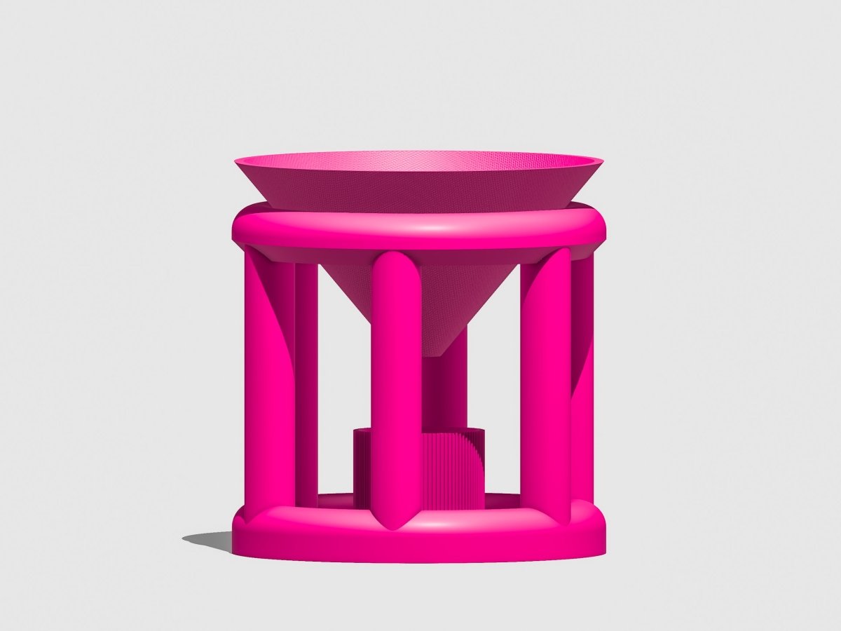 Conduit Plant Stand with Planter & Catch - variant_color - variant_size - variant_option