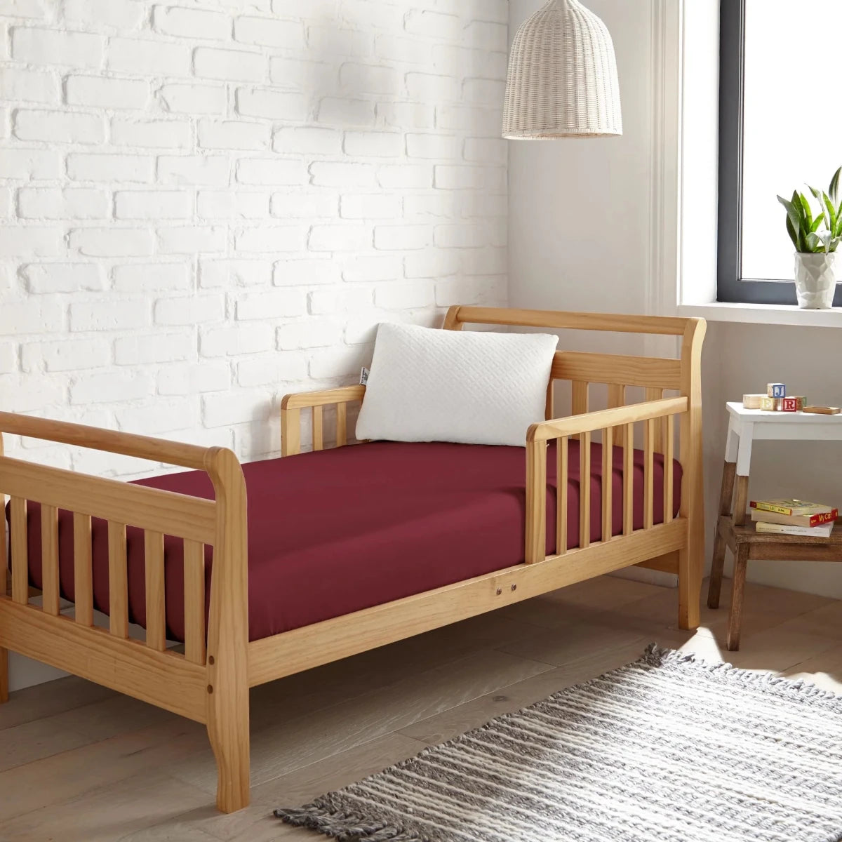 Cooling Bamboo Crib Fitted Sheet - variant_color - variant_size - variant_option