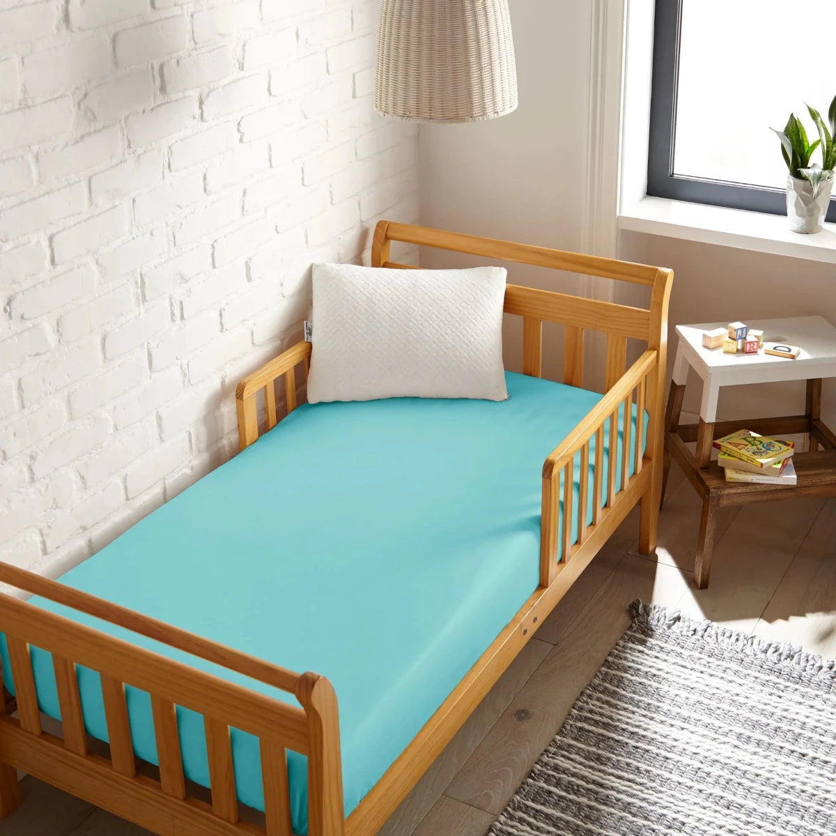 Cooling Bamboo Crib Fitted Sheet - variant_color - variant_size - variant_option