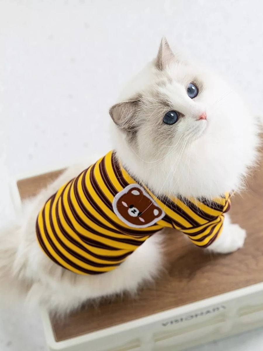 Cozy Plush Pet Sweater with Cute Patch - variant_color - variant_size - variant_option
