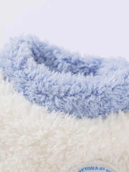 Cozy Plush Pet Sweater with Cute Patch - variant_color - variant_size - variant_option