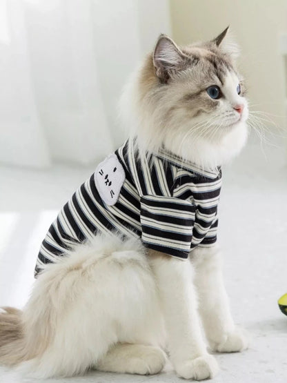 Cozy Plush Pet Sweater with Cute Patch - variant_color - variant_size - variant_option