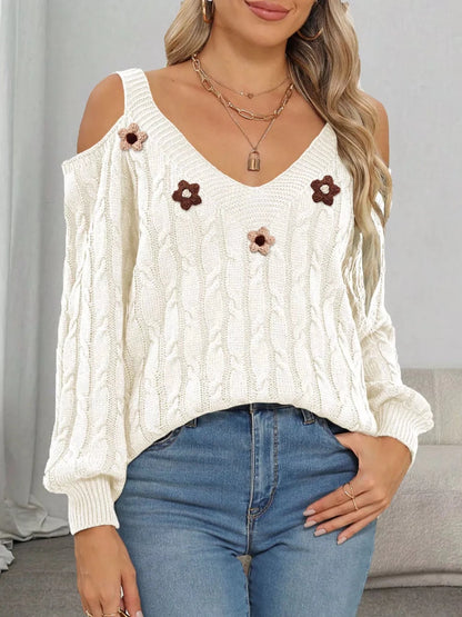 Day & Night Bloom Sweater | Stylish Comfort | S–XL. - #variant_color# - #variant_size# - #variant_option#