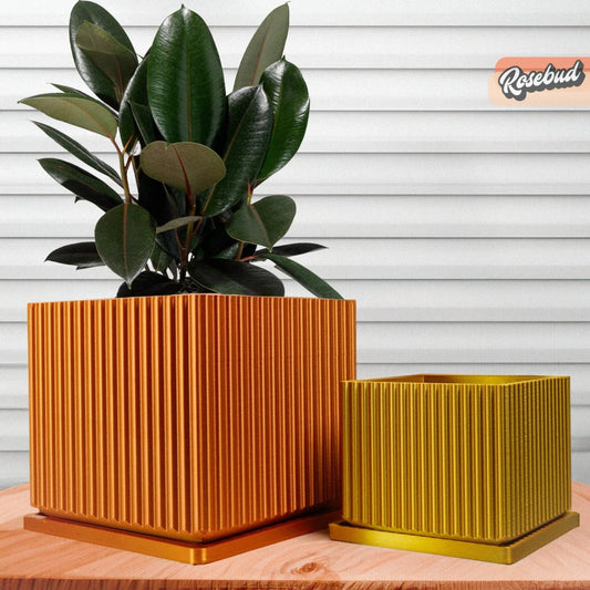 Desert Vista Planter Pot - Perfect Fit Drip Tray, Mesh Drainage - variant_color - variant_size - variant_option