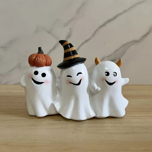 Halloween Ghost Trio Ornament - variant_color - variant_size - variant_option