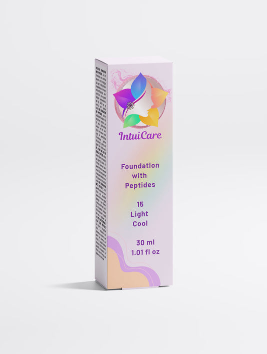 IntuiCare Foundation with Peptides, 15 Light Cool