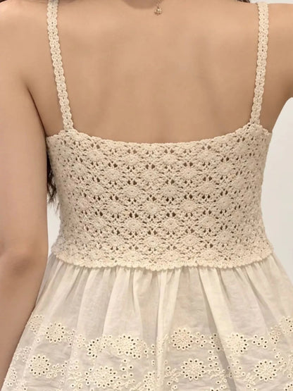 Muse Whisper Crochet Lace Cami - #variant_color# - #variant_size# - #variant_option#