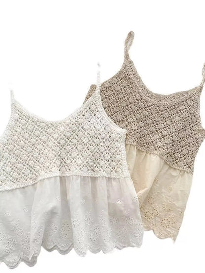 Muse Whisper Crochet Lace Cami - #variant_color# - #variant_size# - #variant_option#