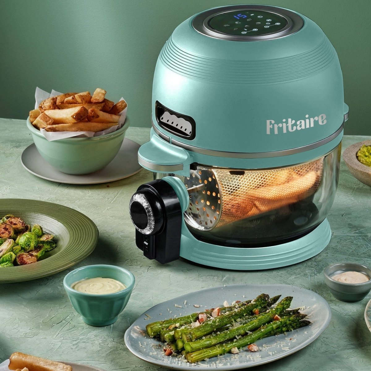 Self-Cleaning Air Fryer™ & Non-Toxic Air Fryer™ - Sage Green - variant_color - variant_size - variant_option